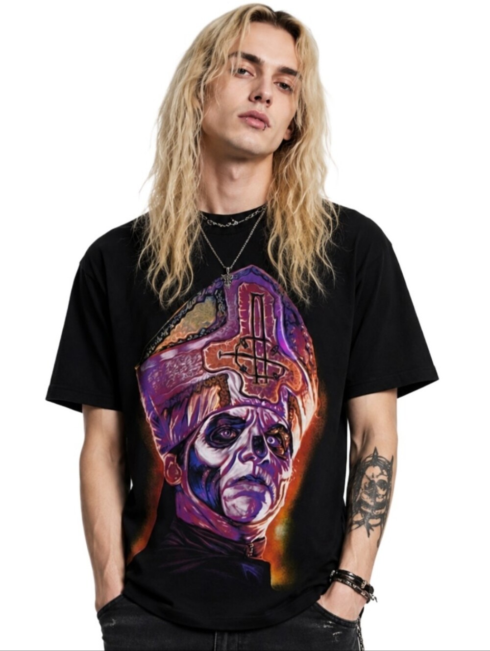 Hot Topic Ghost Papa III Unisex T-Shirt